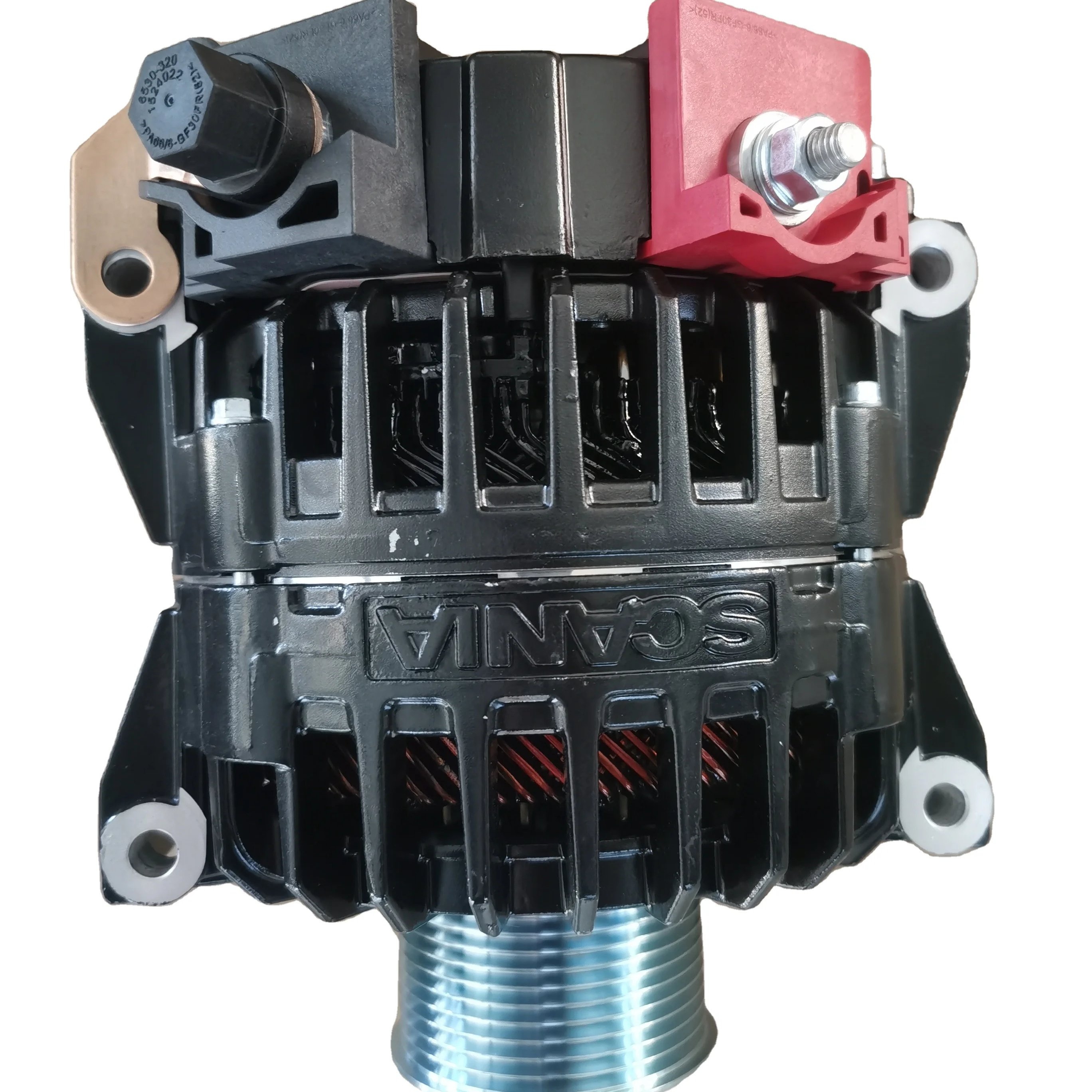 NEW 24V 180A Alternator for SCANIA Trucks PT004 2470900 2448165 2479047 MA120551501 A150P225
